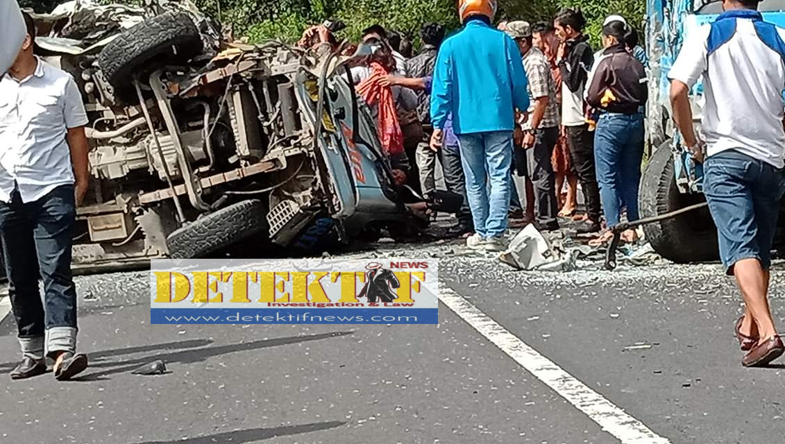 Rombongan Pesta Tabrakan di Lae Pondom Dairi