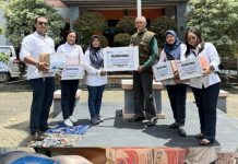 Pelindo Regional 3 Sub Reg Jawa Cabang Tanjung Emas Salurkan Bantuan Tanggap Darurat Bencana di Pati